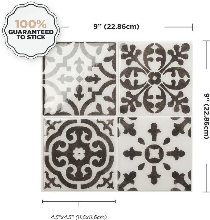 Peel and Stick Tile Backsplash Size