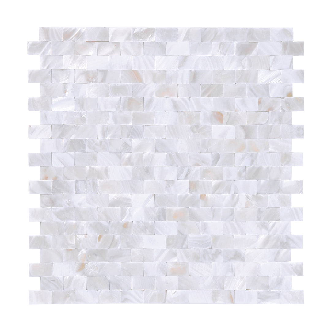 MG-sample Peel and stick Mother of Pearl tile