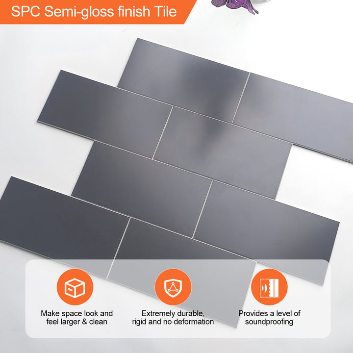 Close-up view of the adhesive wall sticker