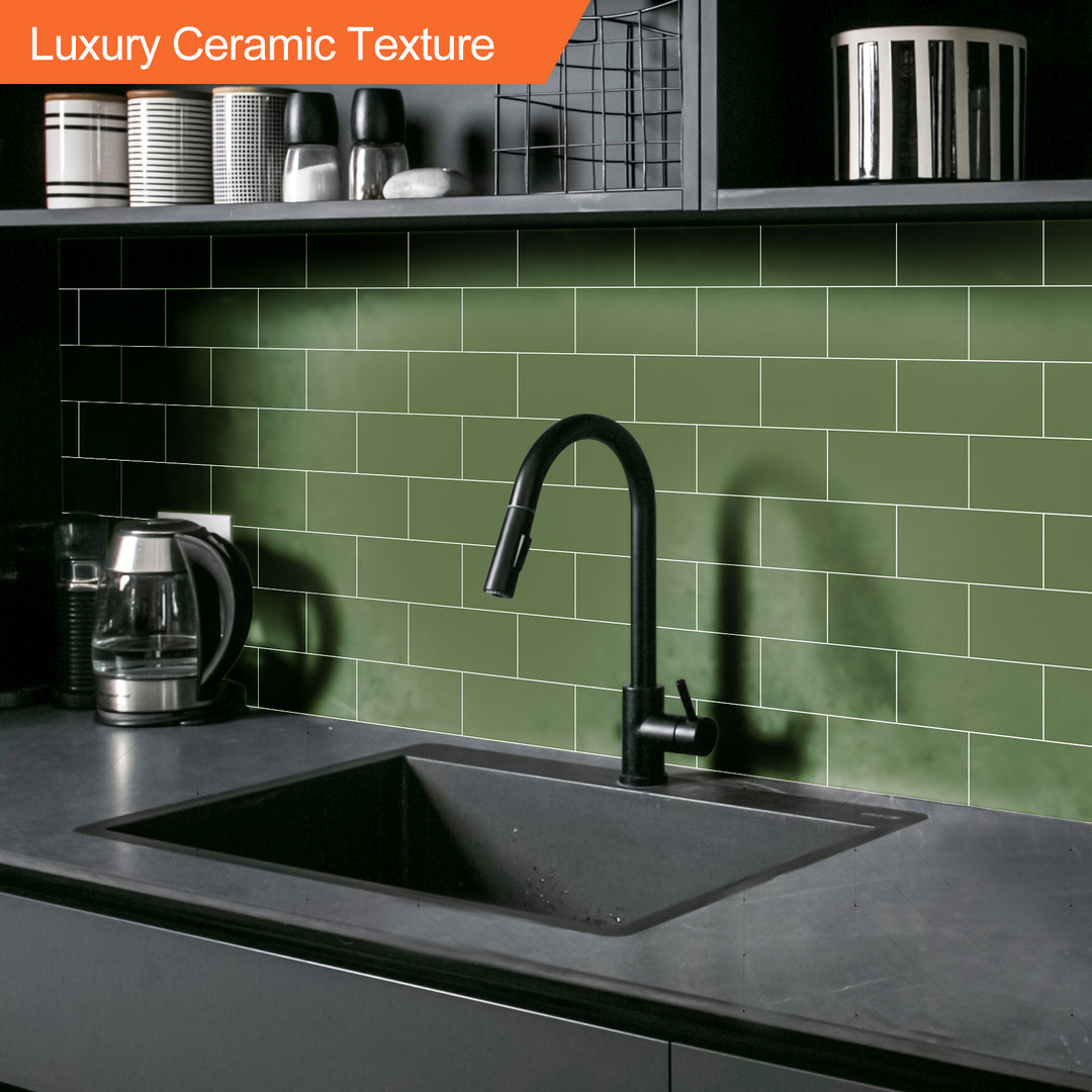 The visual impact of applying in the kitchen