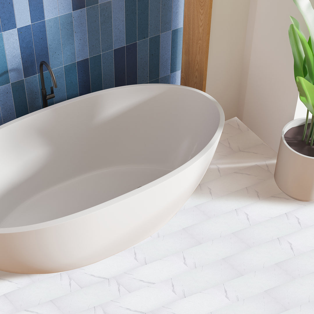 Sophisticated look in the bathroom