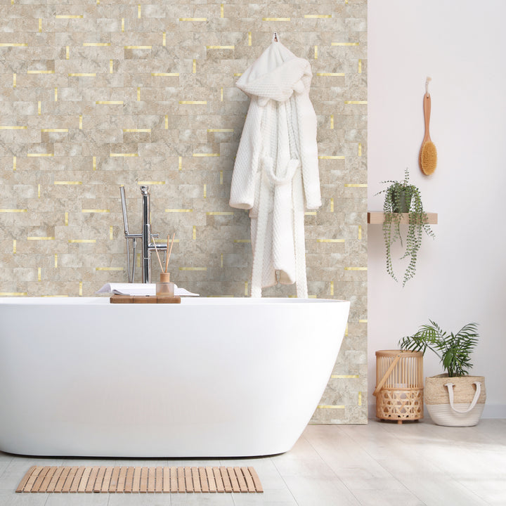 peel and stick tile for bathroom