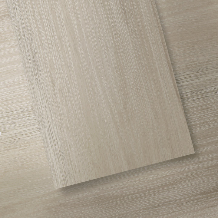Pack Cream Oak  Peel and Stick Floor Tile