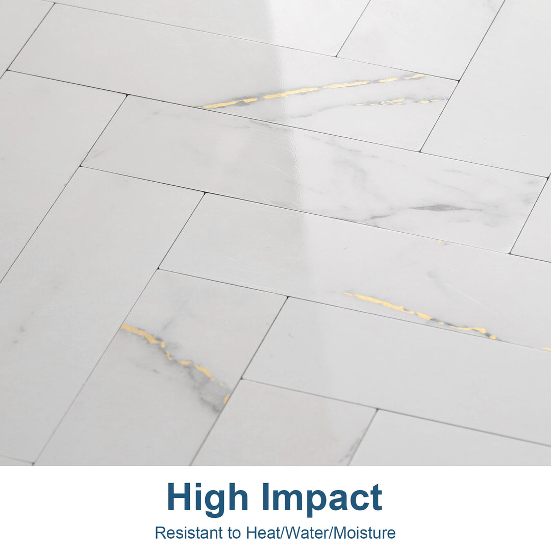 Detailed texture image of self-stick tiles