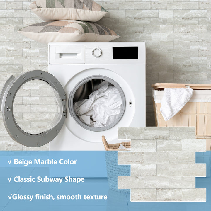 The outcome of the application within the laundry room