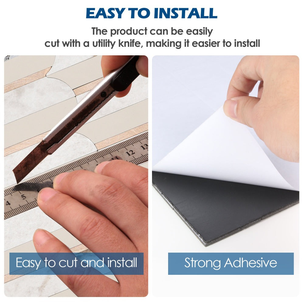 peel and stick backsplash tile easy to install