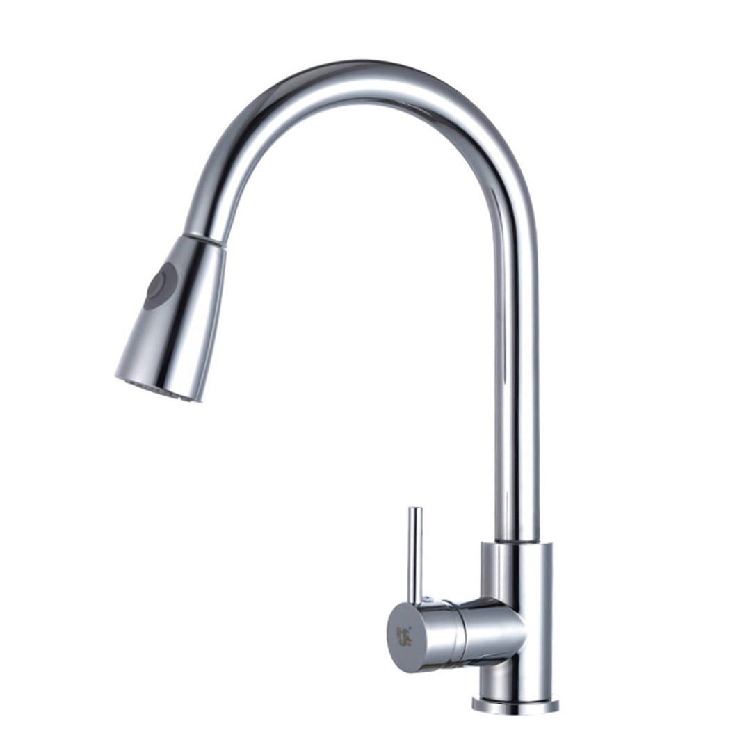 Kitchen Sink Faucet with Pull Down Sprayer