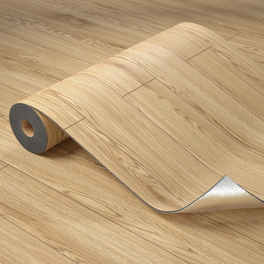 Nature Wood Peel and Stick Floor Tiles