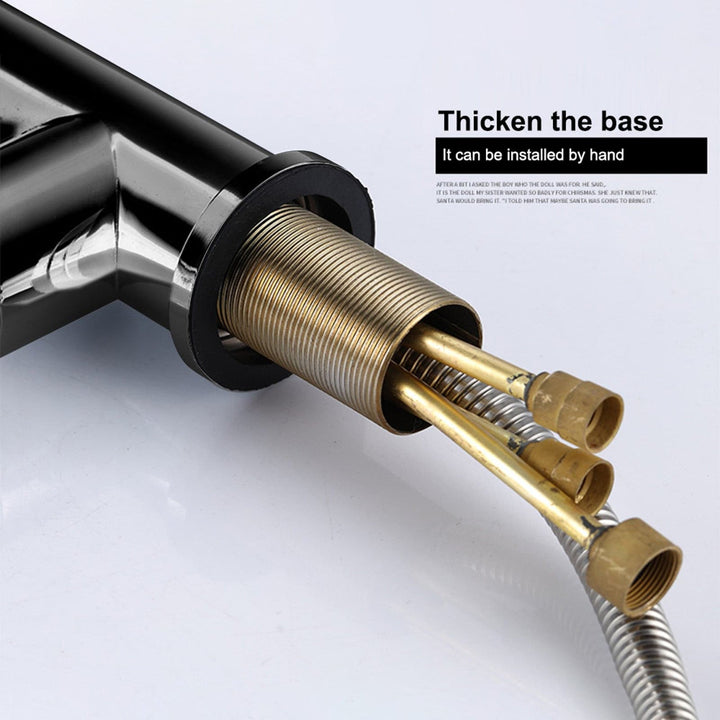 Kitchen Sink Faucet with Pull Down Sprayer