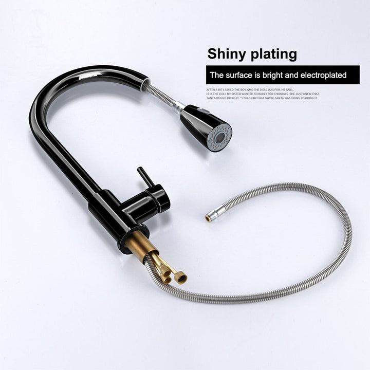 Kitchen Sink Faucet with Pull Down Sprayer
