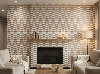 peel and stick tile for fireplace