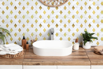peel and stick bathroom tiles