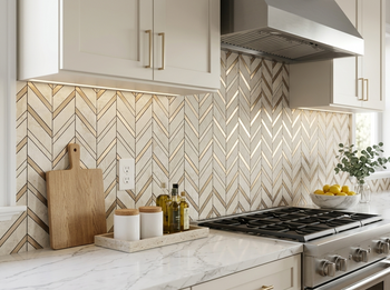peel and stick herringbone tile for kitchen