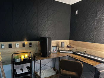3D Wall Panels for Home Office