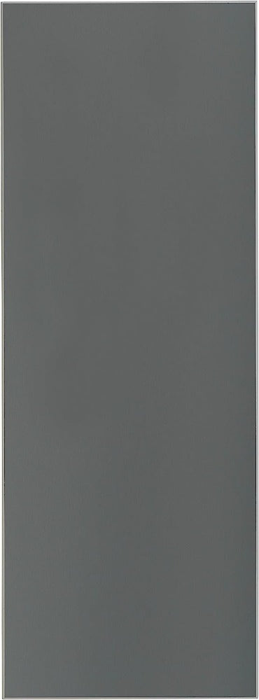 Glossy Pewter Peel and Stick Subway Solid Color Backsplash