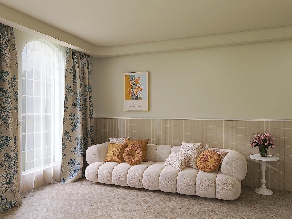 Solid Color Backsplash Tiles For Living Room