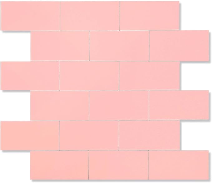 Polished Pink Peel and Stick Tile