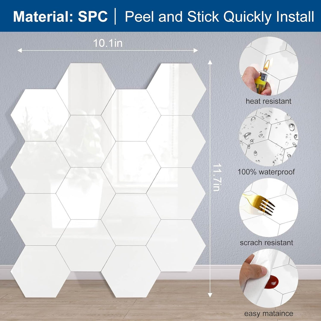peel and stick tile size