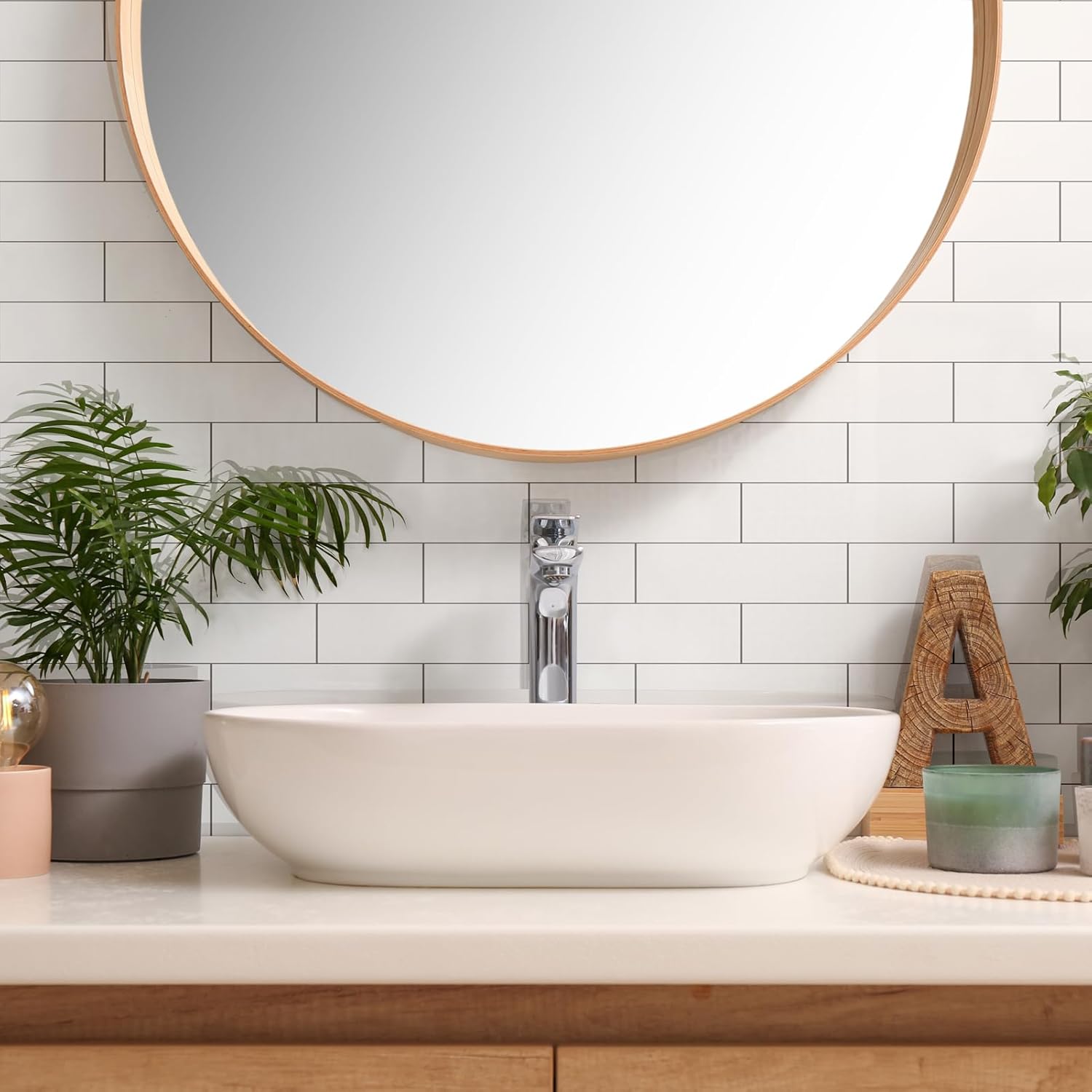 The outcome after installing the bathroom