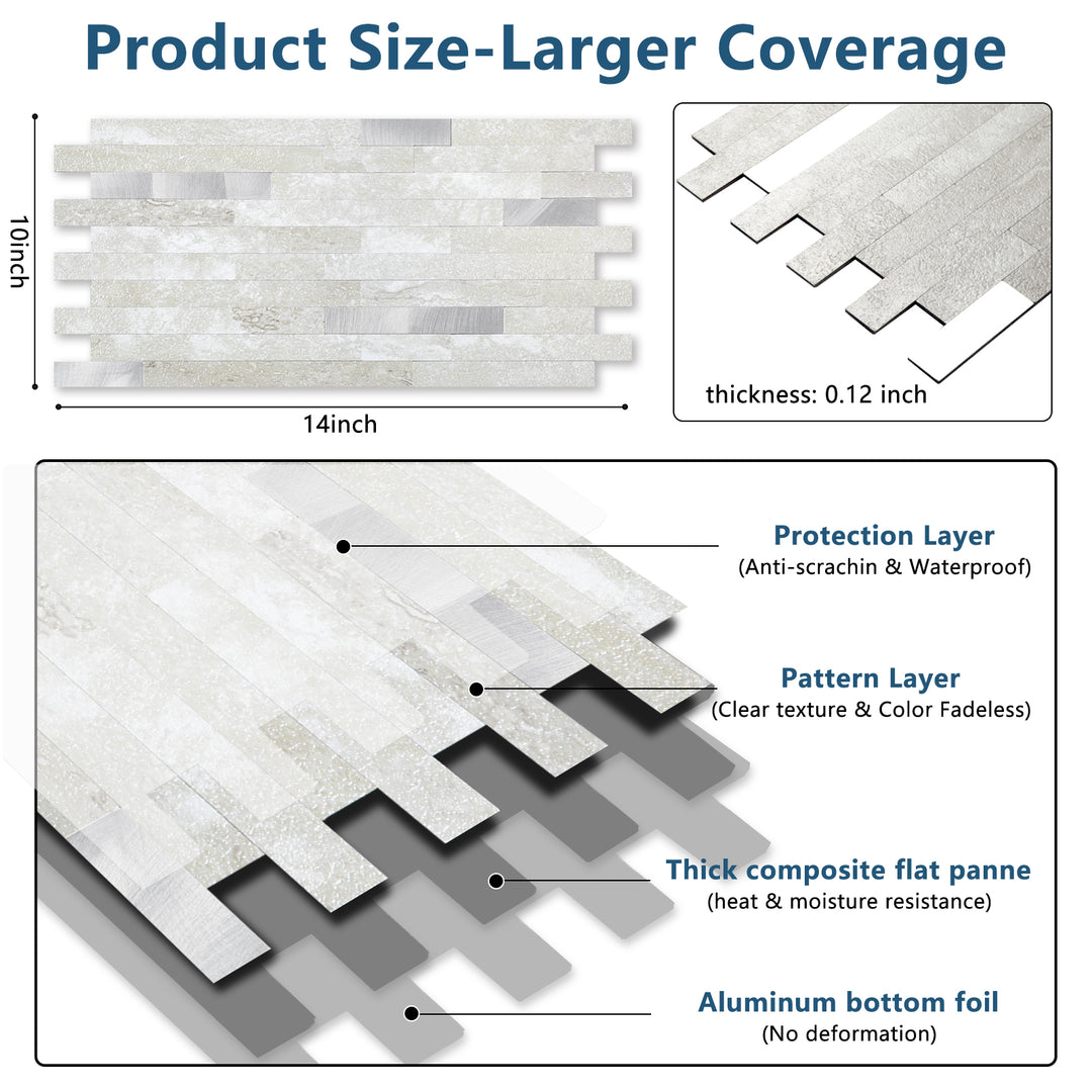 linear blend tile size
