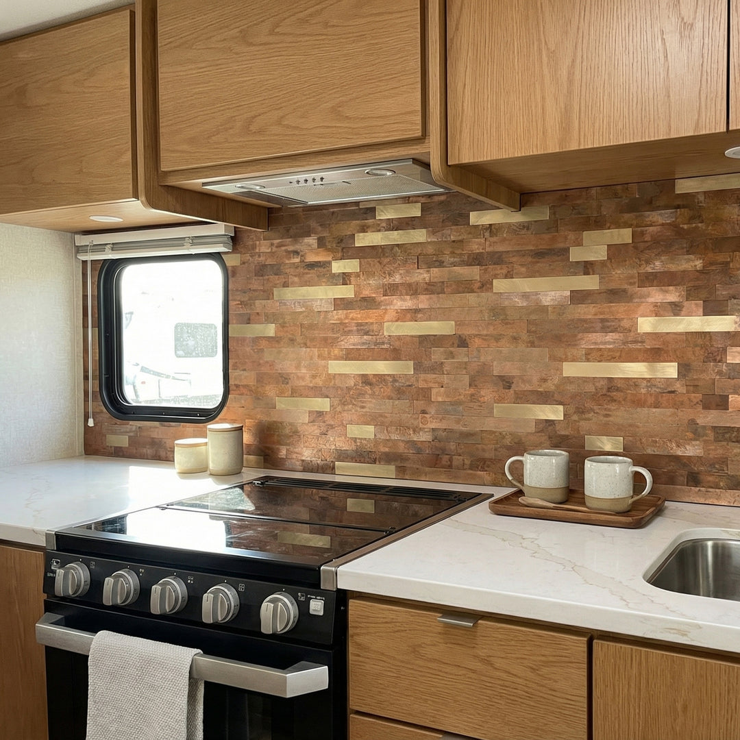peel and stick tile for RVs
