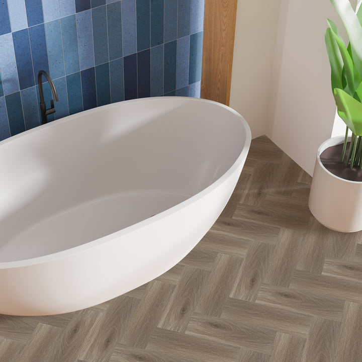 Luxurious finish for bathroom applications