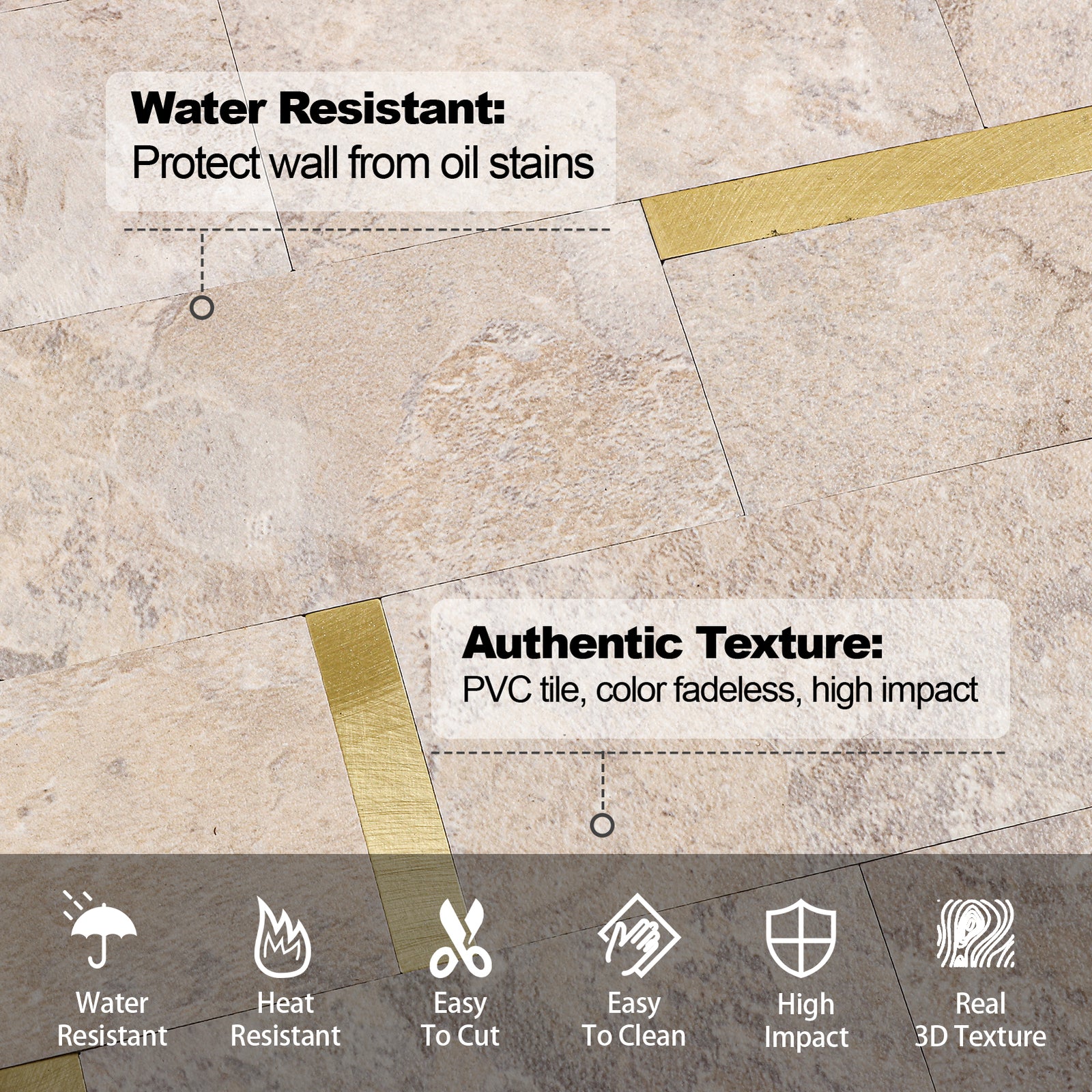 stone backsplash tiles