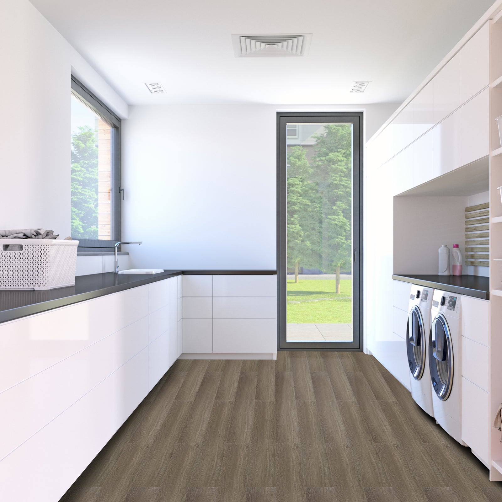 The benefits of the installation in the laundry room