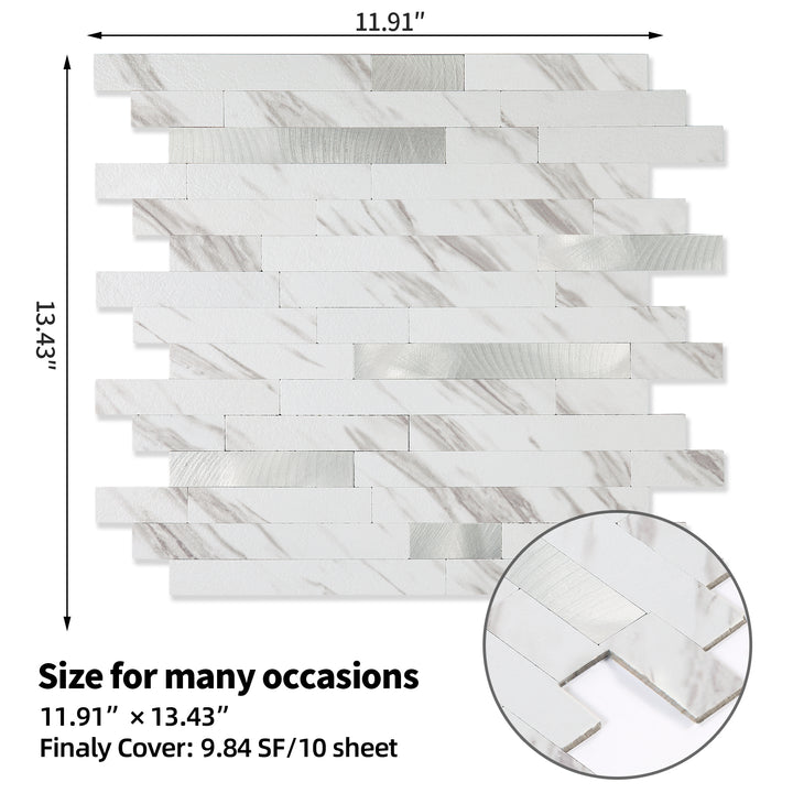 backsplash tile size