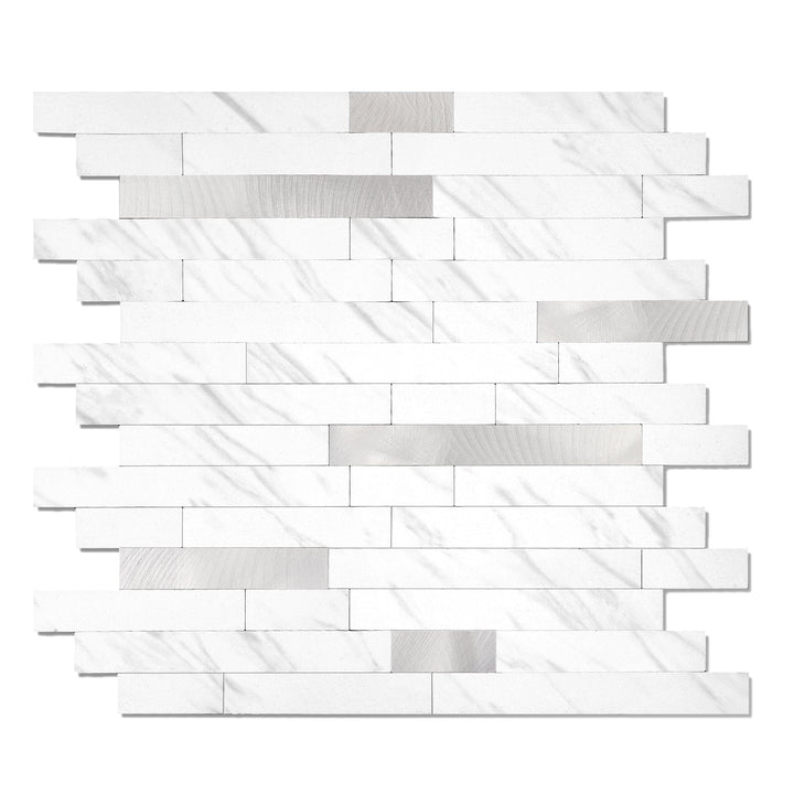 jazz white peel and stick tile