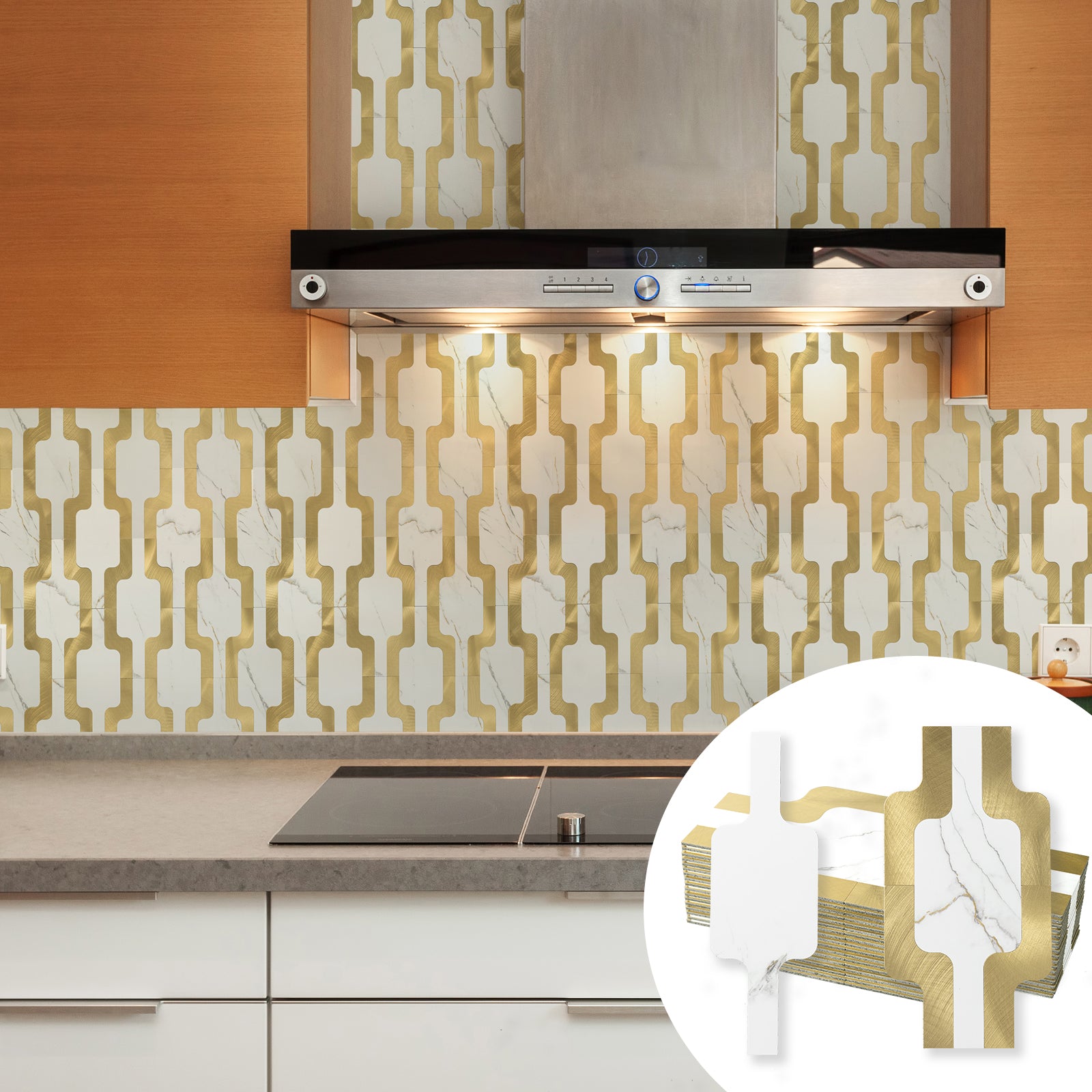 peel and stick tile for kitchen