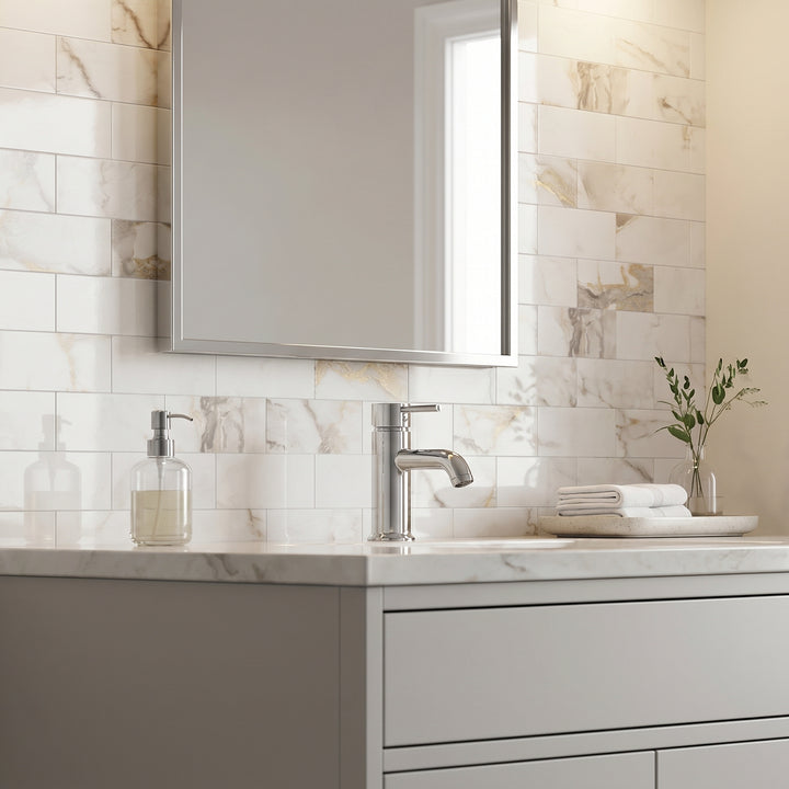 bathroom peel and stick tiles