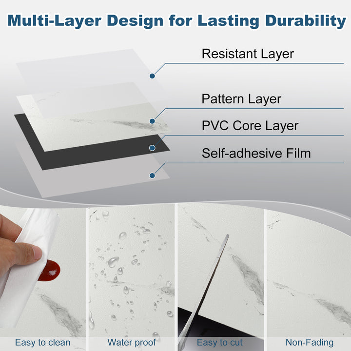 4muti layer design floor tiles
