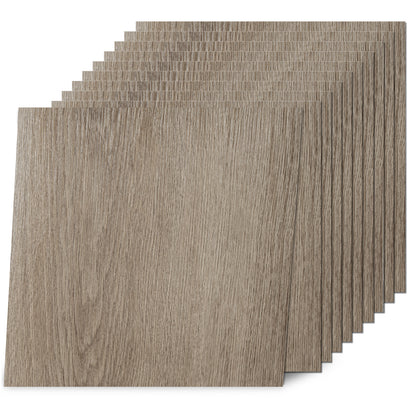 Pecan Tan Peel and Stick Floor Tile