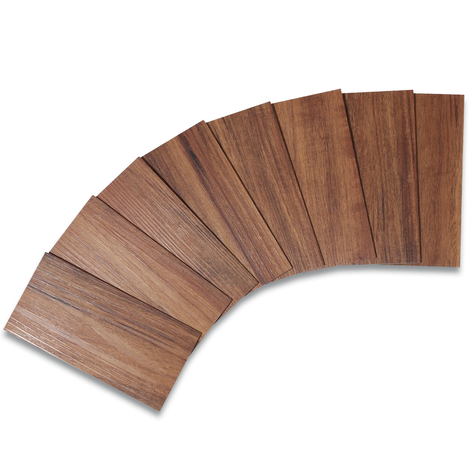 Brown Wood Grain Peel and Stick Tile