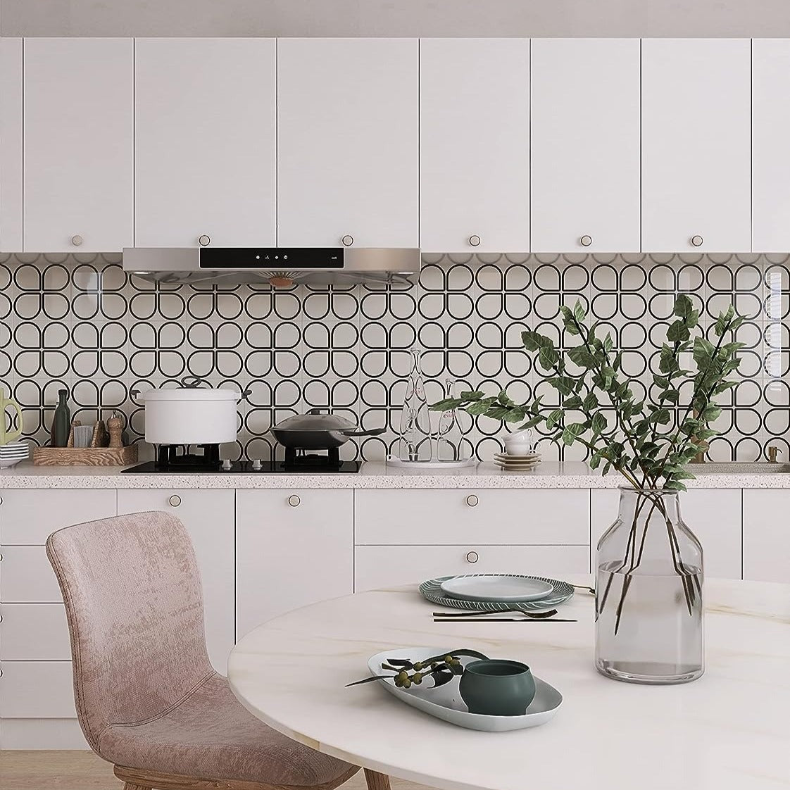 Peel and Stick Tile for Kitchen